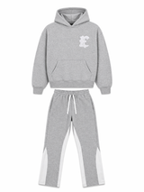 FLARED TRACKSUIT GREY