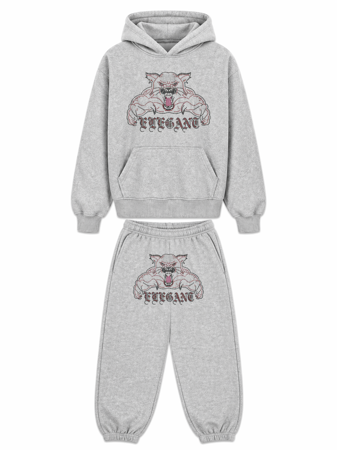 GREY PANTHER TRACKSUIT