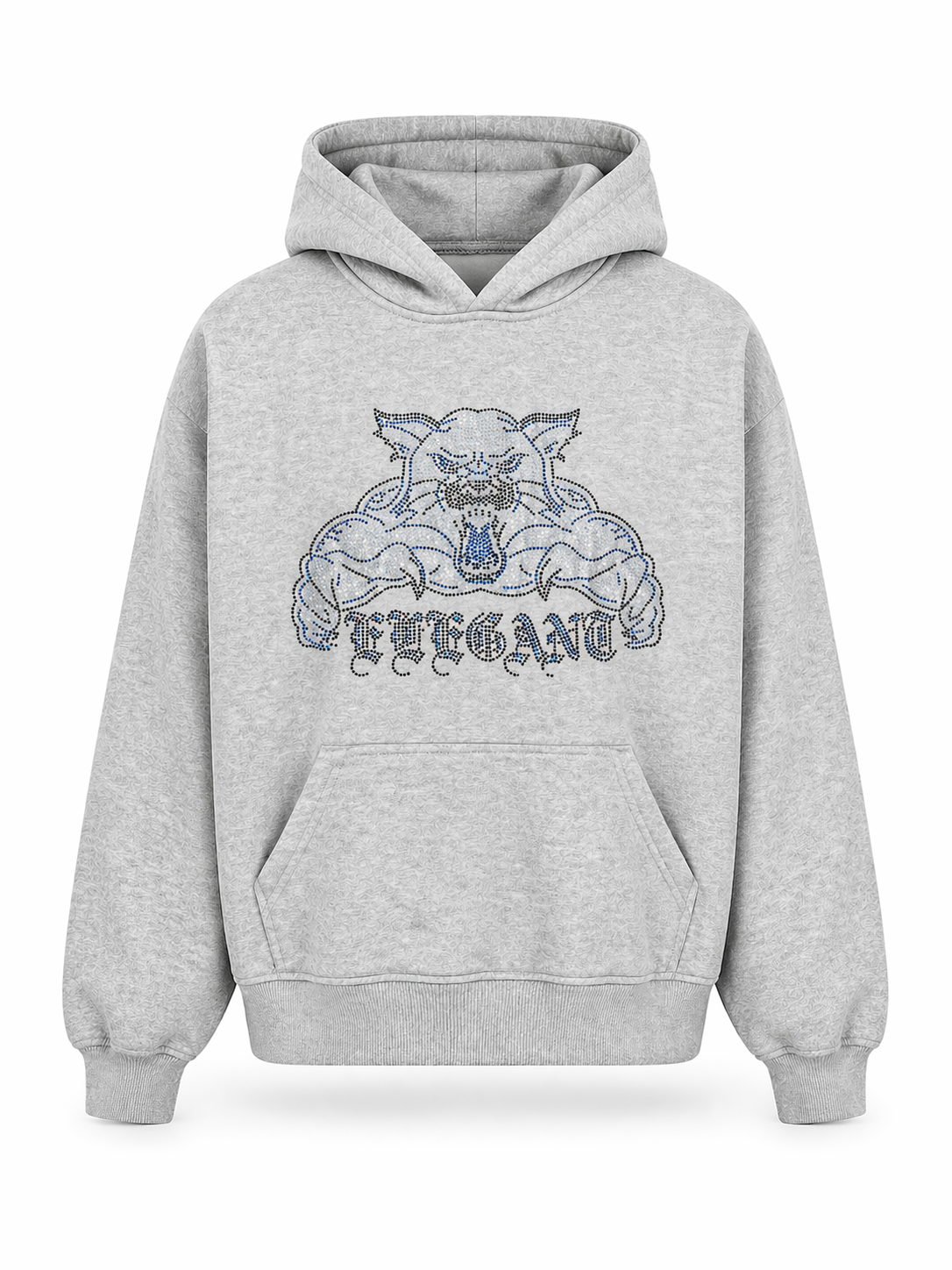 PANTHER HOODIE GREY