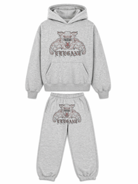 GREY PANTHER TRACKSUIT