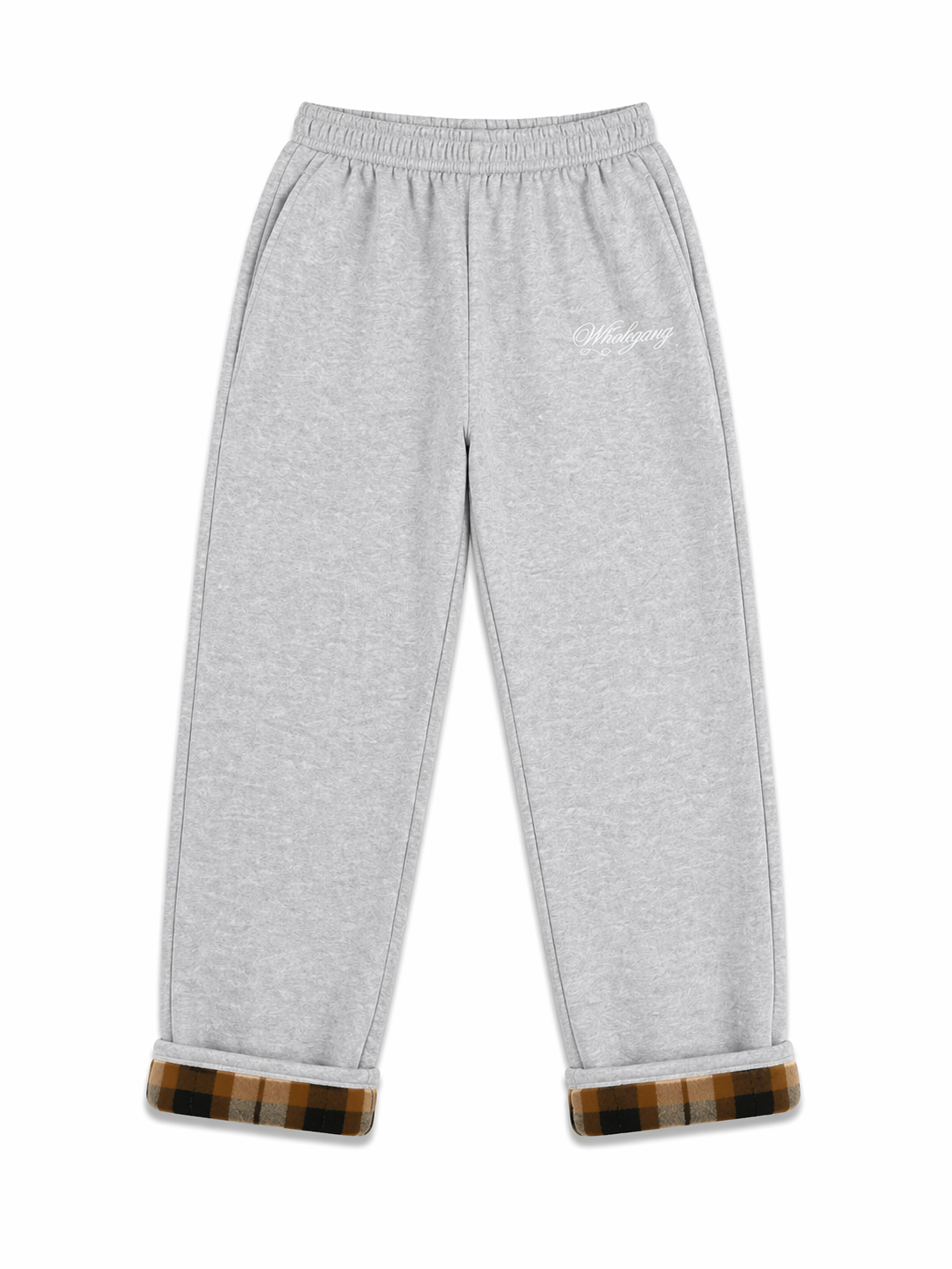 FLANEL SWEATPANTS GREY