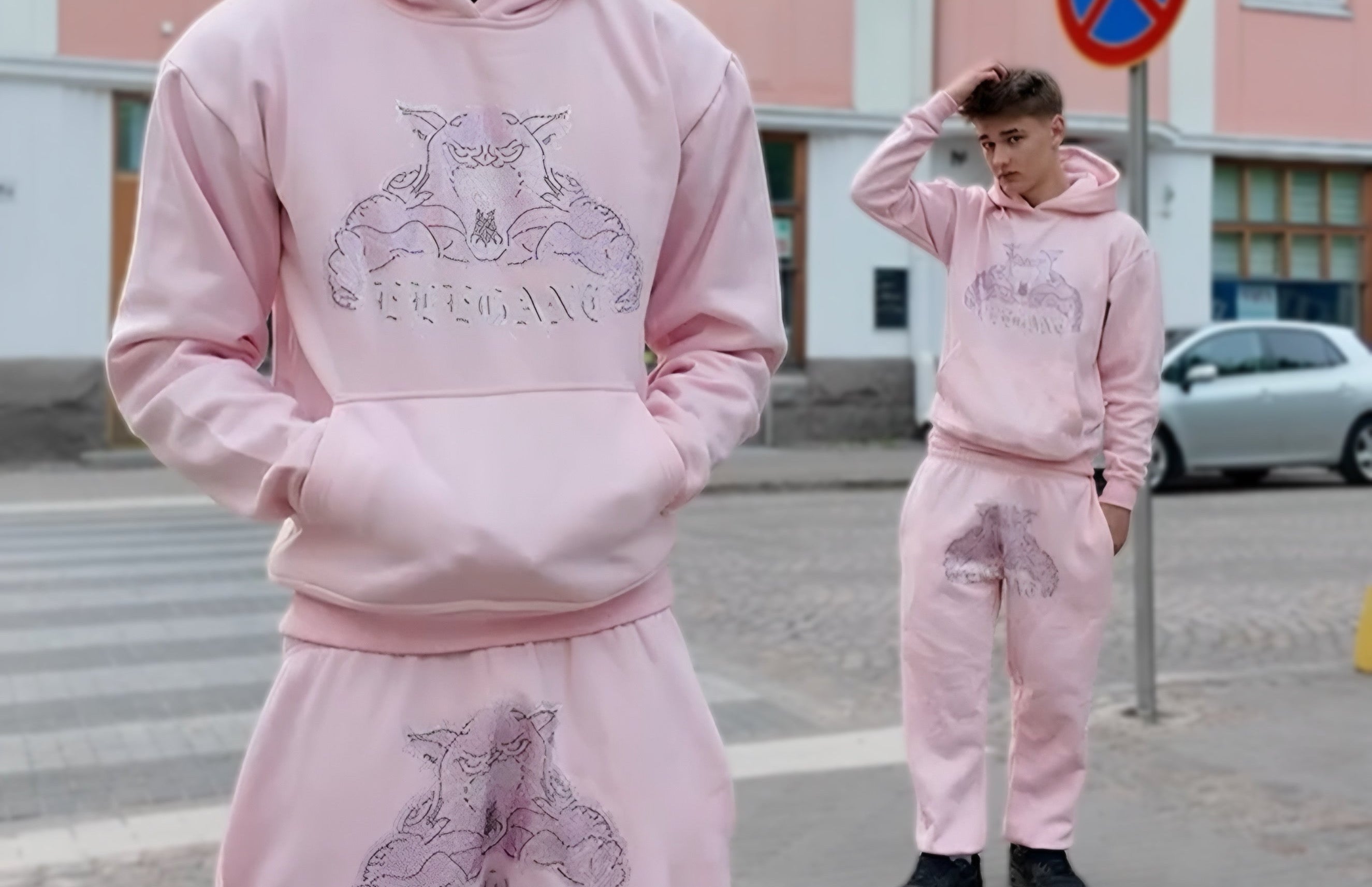 Whospanther Baby Pink Collection – Vaaleanpunainen Tracksuit & Streetwear