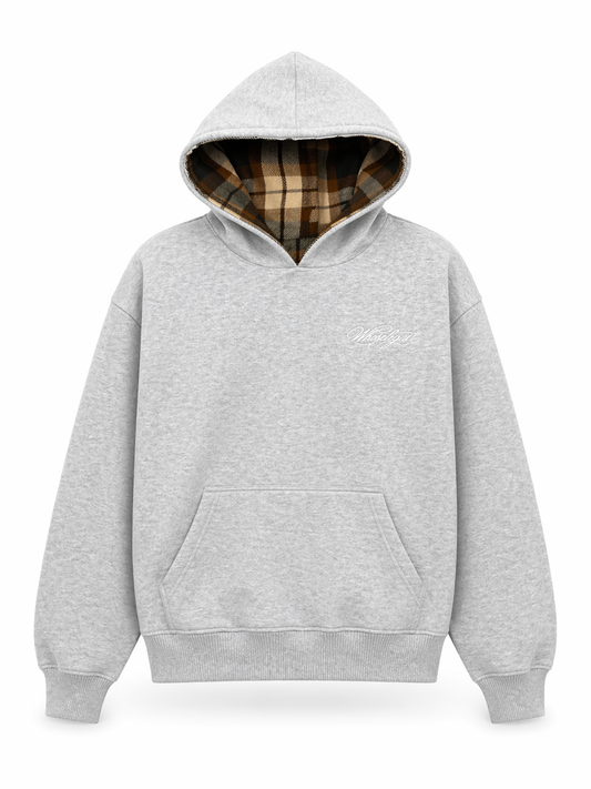 REVERSIBLE HOODIE GREY