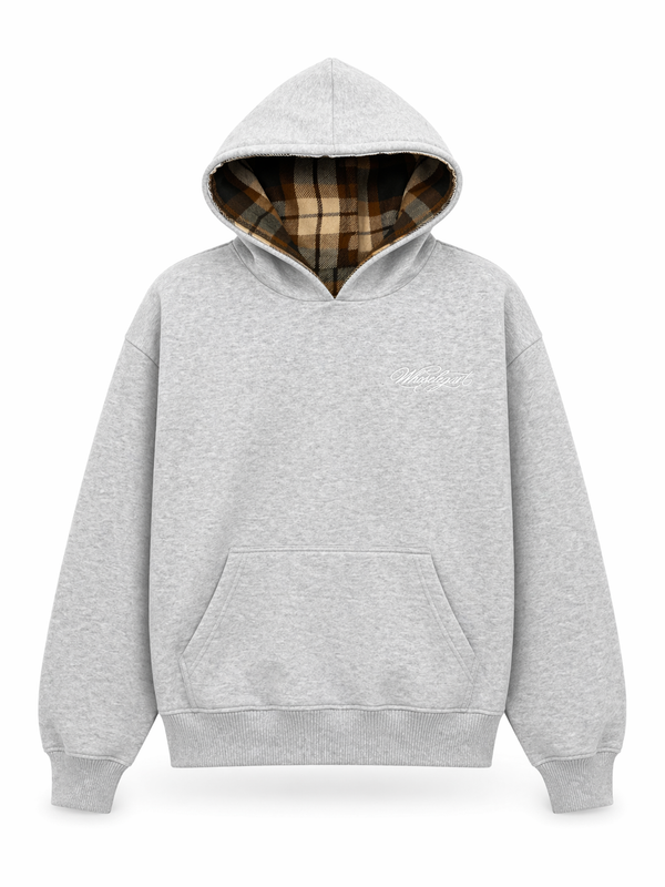 REVERSIBLE HOODIE GREY