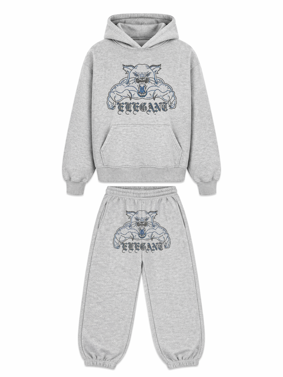 GREY PANTHER TRACKSUIT