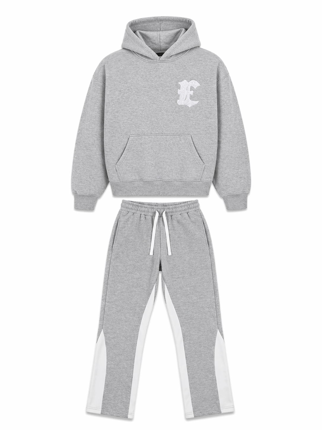 FLARED TRACKSUIT GREY