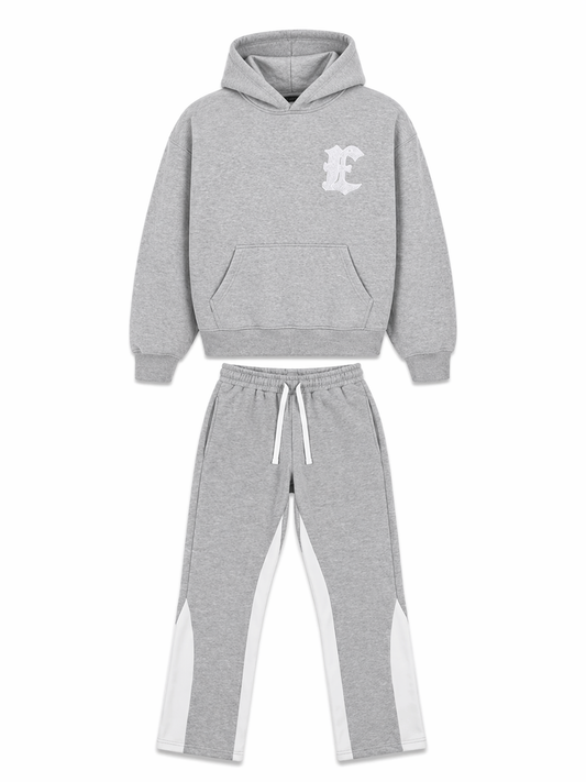 FLARED TRACKSUIT GREY