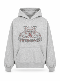 PANTHER HOODIE GREY