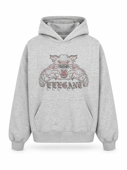 PANTHER HOODIE GREY