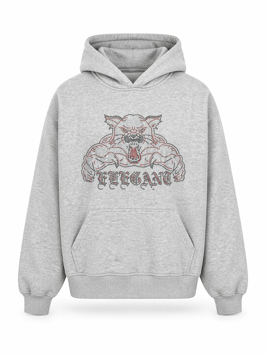 PANTHER HOODIE GREY