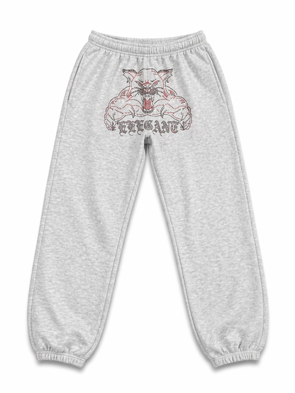 PANTHER SWEATPANTS GREY
