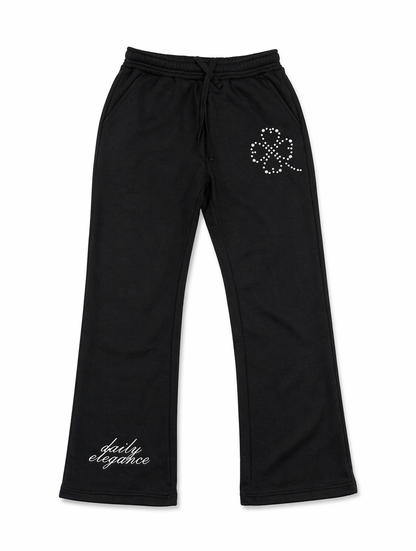 ELEGANT® PEARL FLARED SWEATPANTS – collegehousut