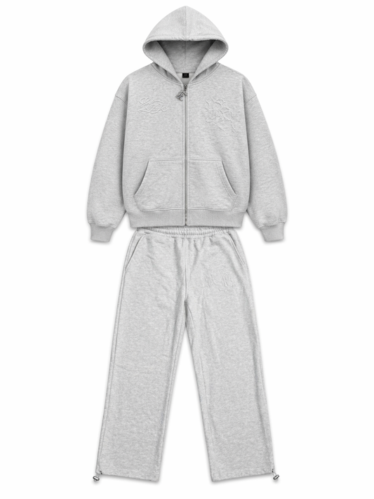 ESSENTIAL TRACKSUIT GREY