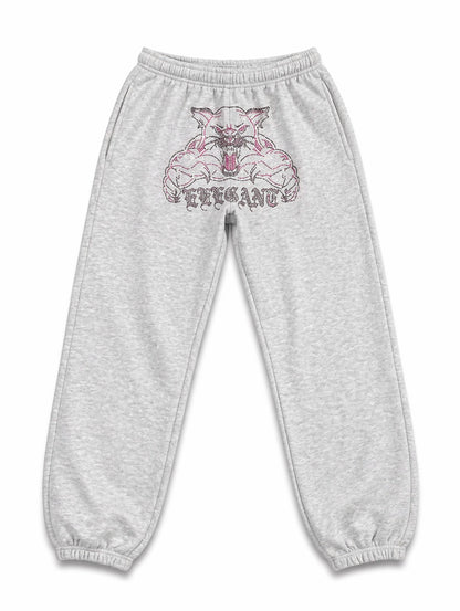 PANTHER SWEATPANTS GREY