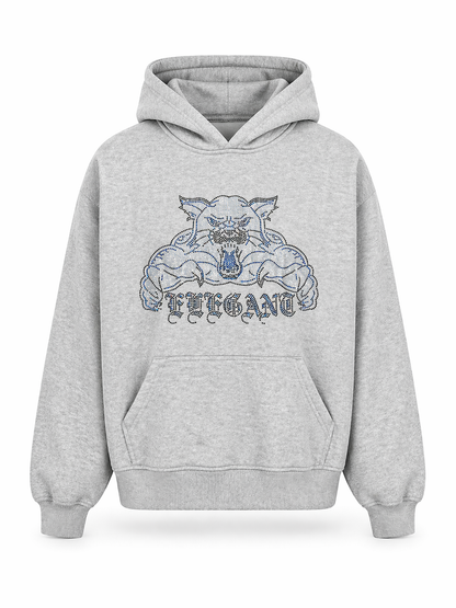 PANTHER HOODIE GREY