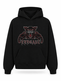 PANTHER HOODIE BLACK