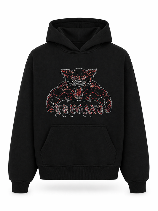 PANTHER HOODIE BLACK