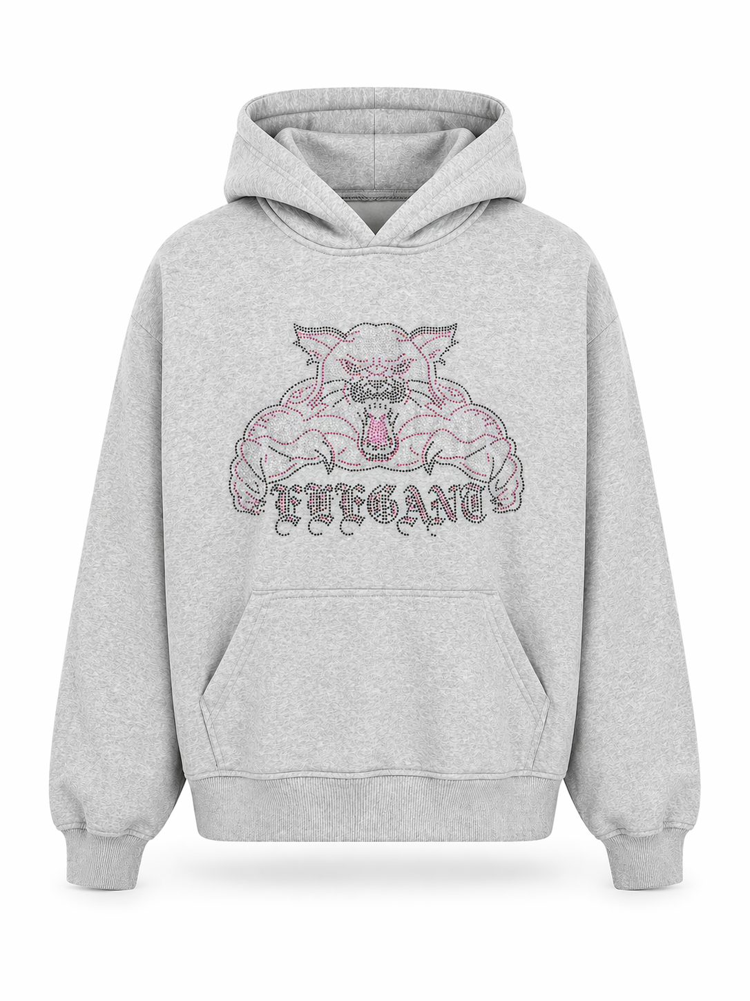 PANTHER HOODIE GREY
