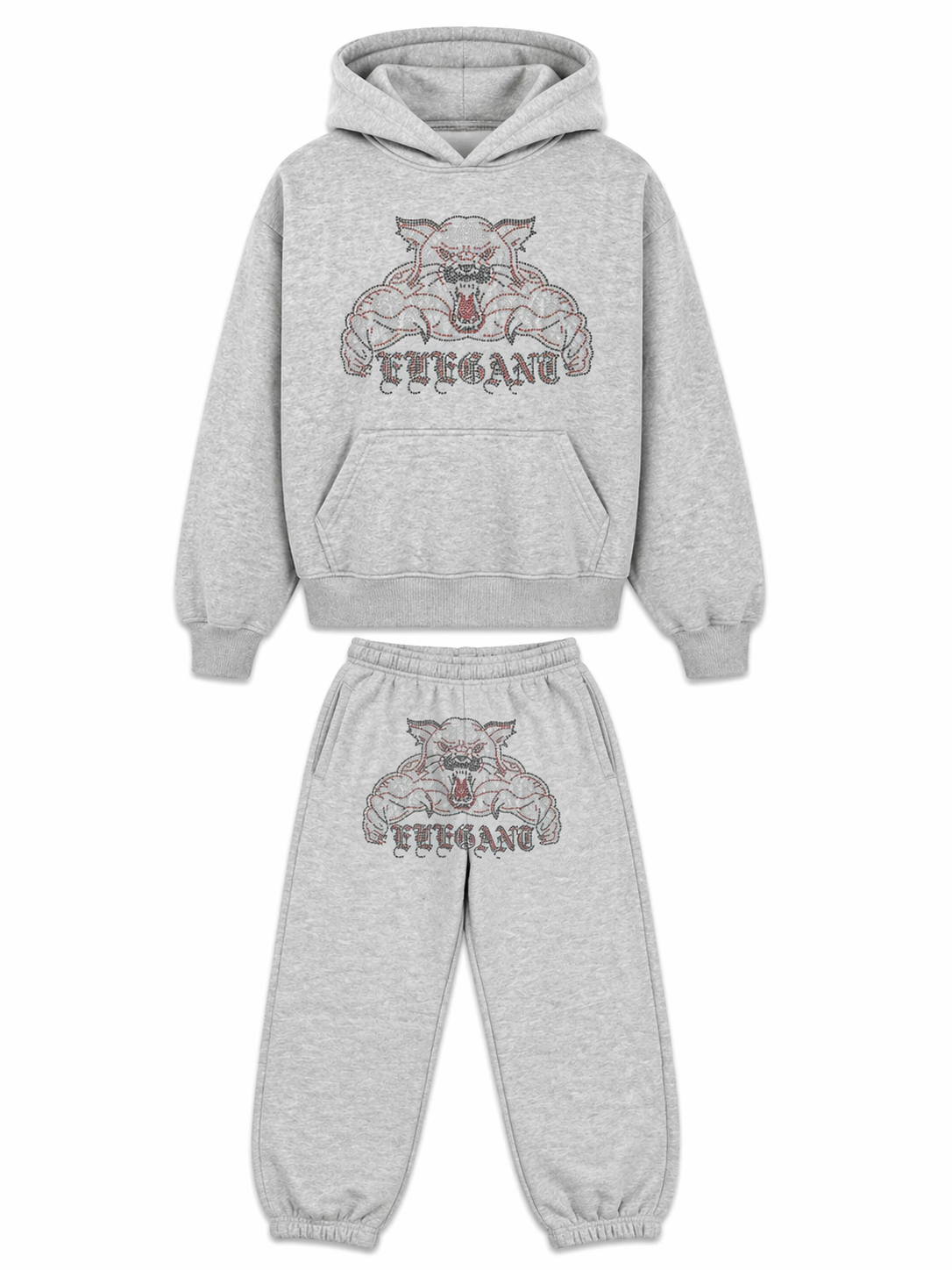 GREY PANTHER TRACKSUIT