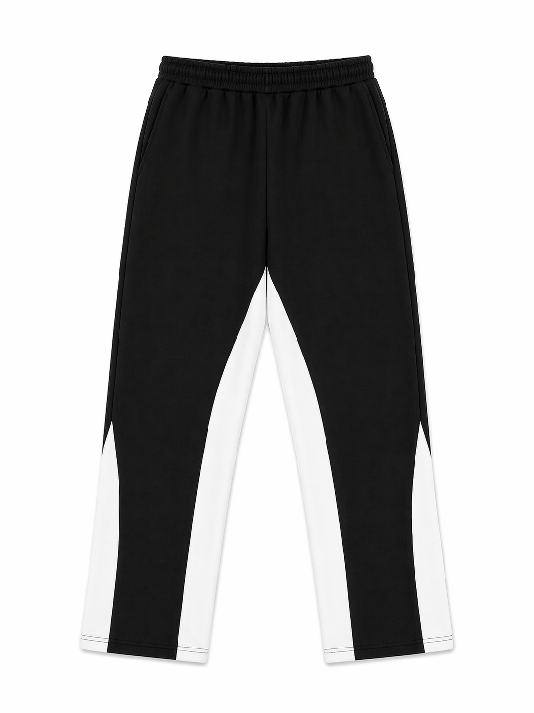 FLARED SWEATPANTS BLACK