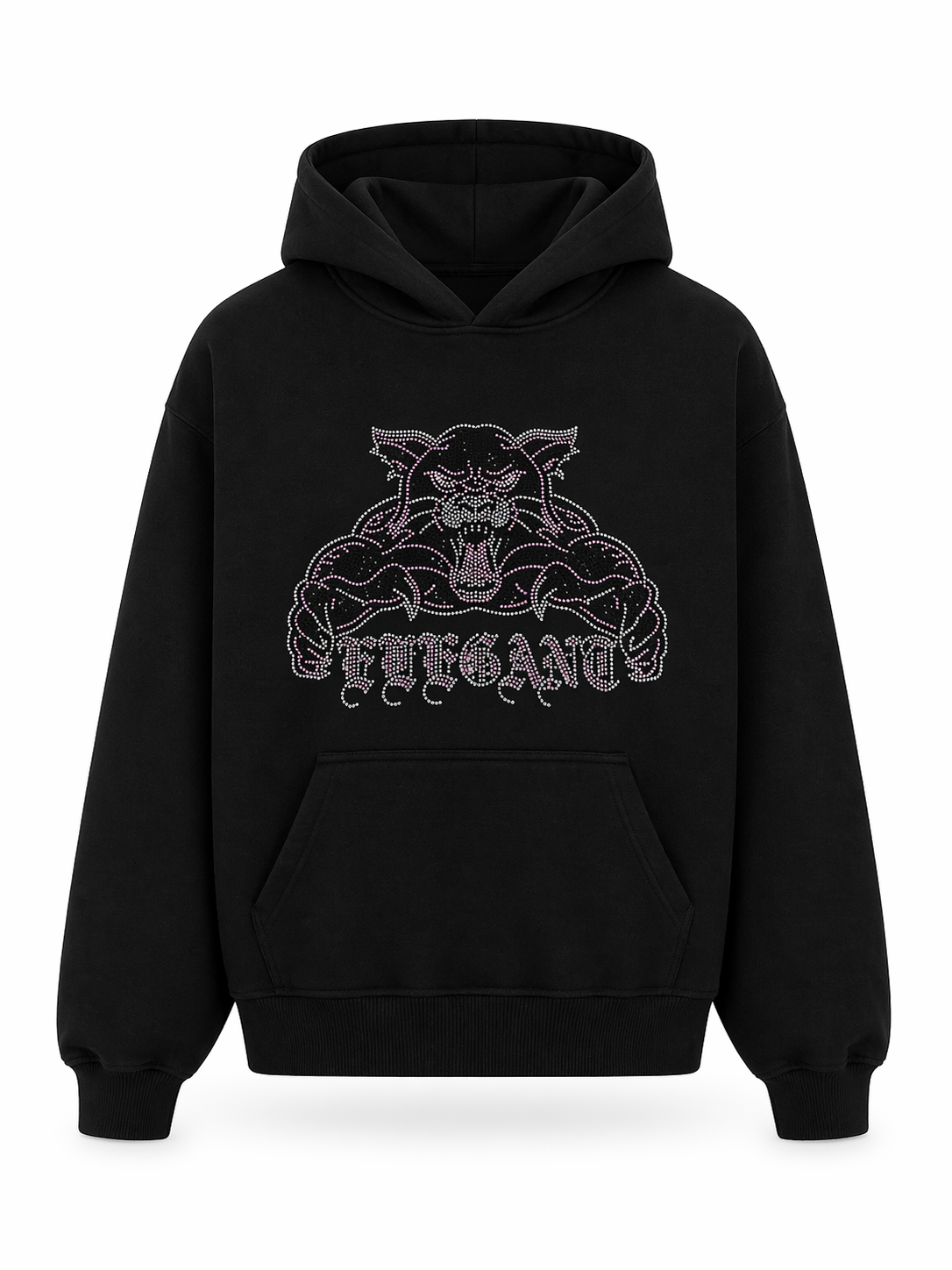 PANTHER HOODIE BLACK