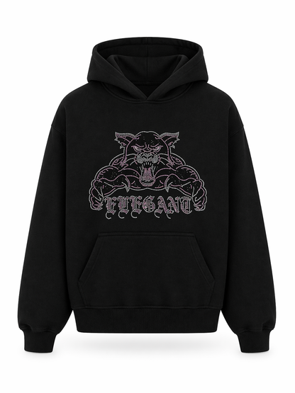 PANTHER HOODIE BLACK