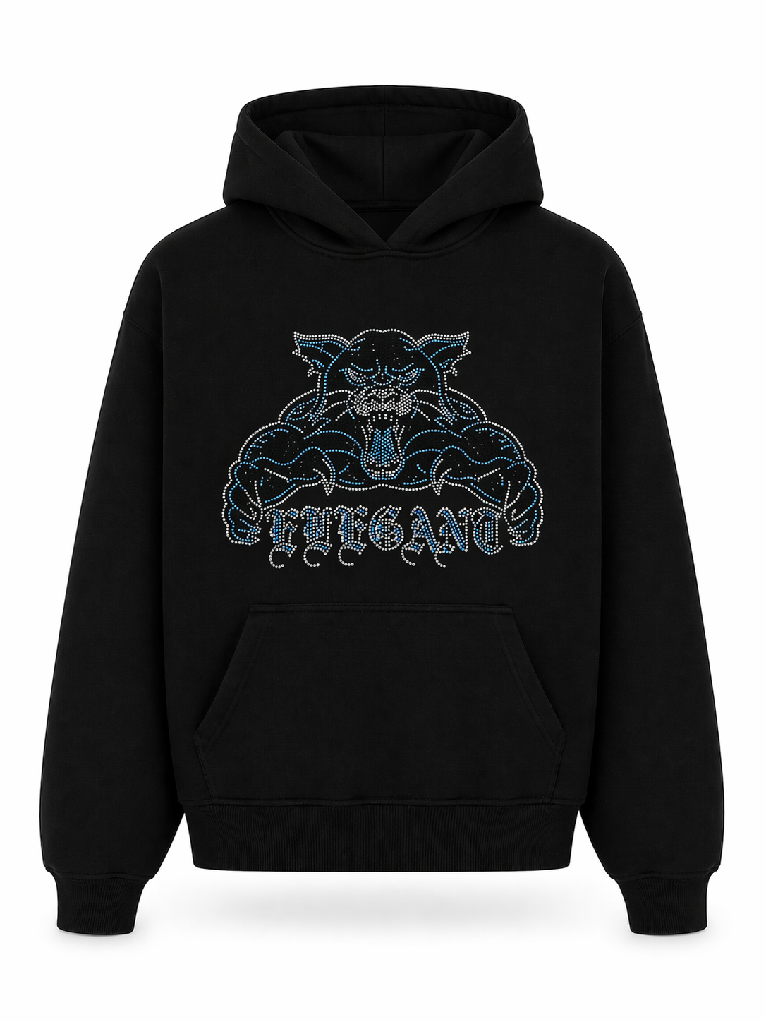 PANTHER HOODIE BLACK