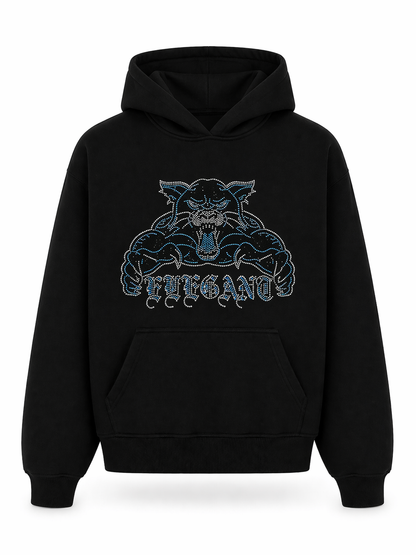 PANTHER HOODIE BLACK