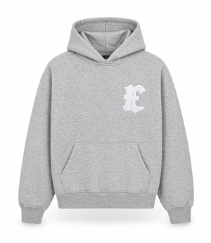 CHENILLE HOODIE GREY