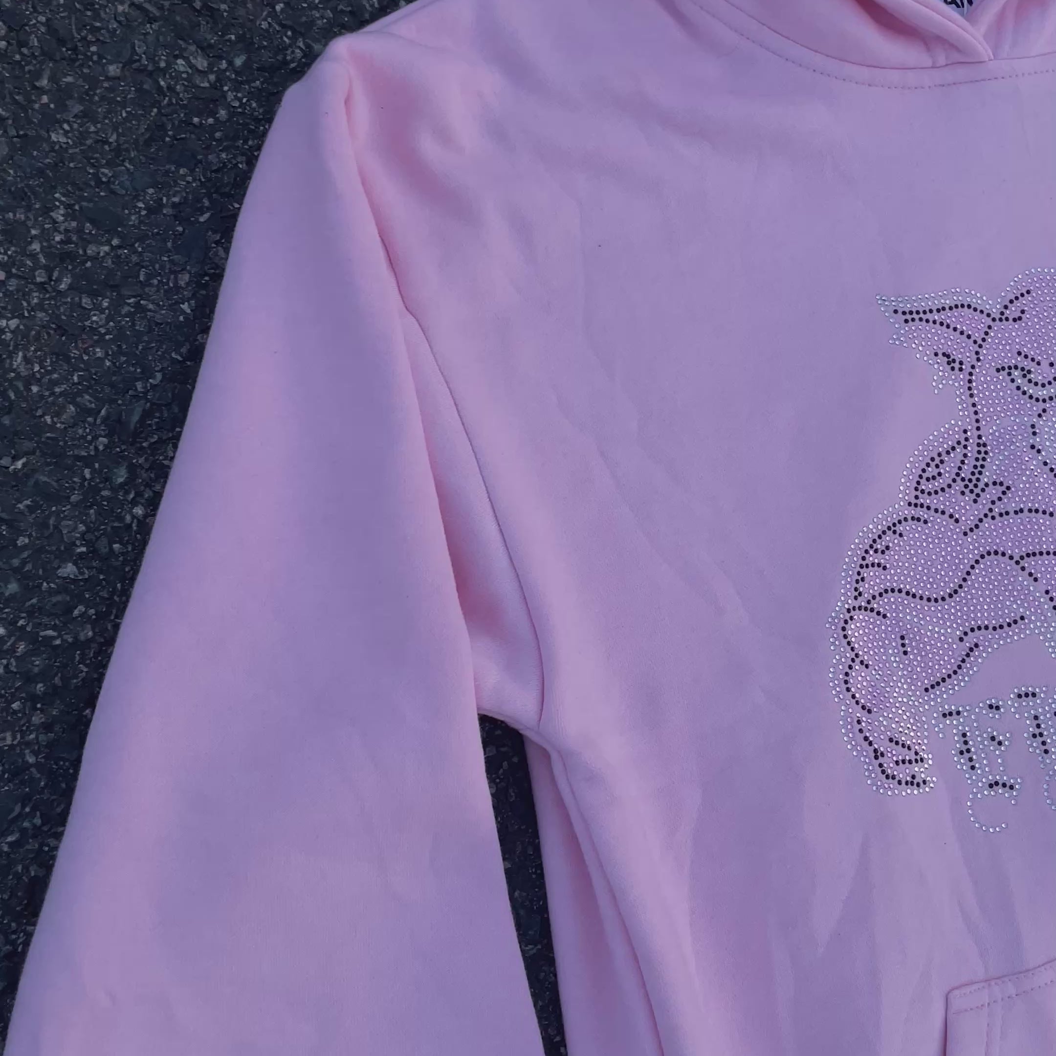 Whoselegant Baby Pink Tracksuit – premium streetwear
